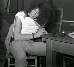 Barry Hay dressing room photo April 30, 1970 Popfestival'70 Veenendaal